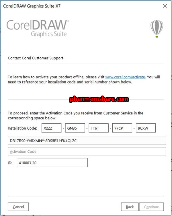 key CorelDRAW X7