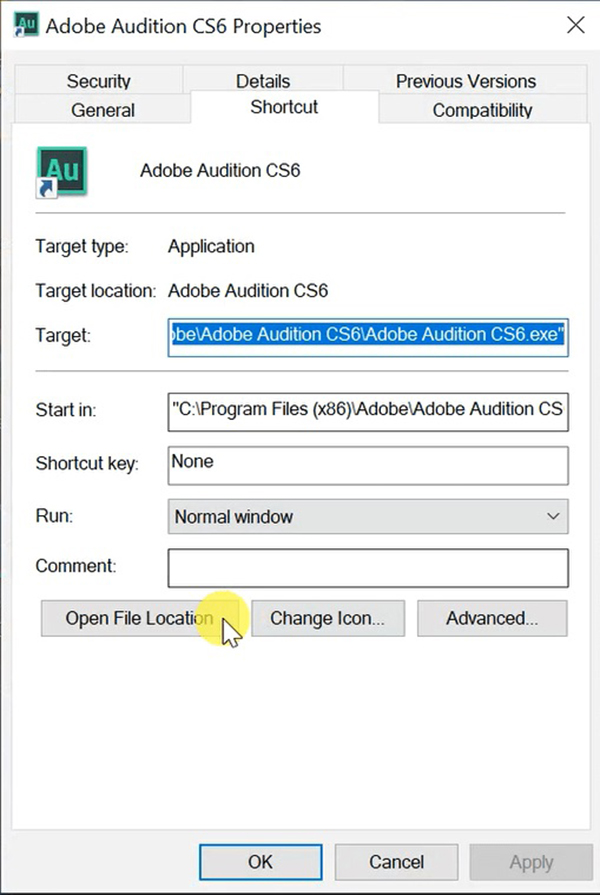 active phần mềm Adobe Audition CS6