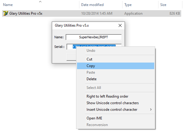 hướng dẫn active phần mềm Glary Utilities Pro 5.155