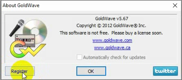 active phần mềm GoldWave 6.52