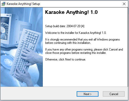 cài đặt phần mềm Karaoke Anything