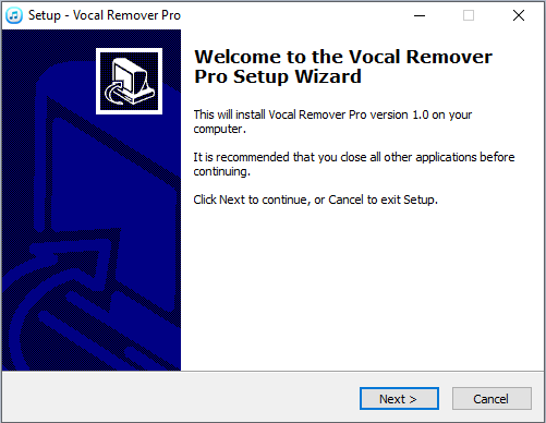cài đặt phần mềm Magic Vocal Remover