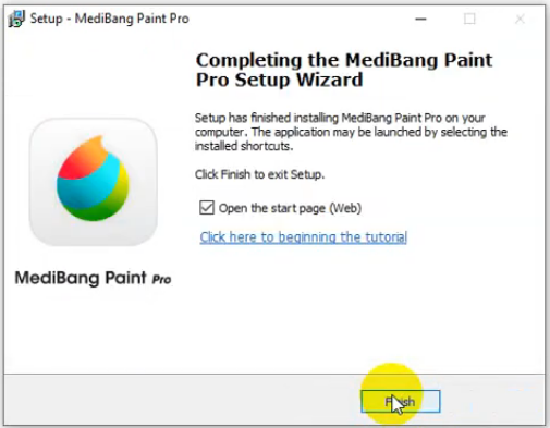 cài đặt phần mềm MediBang Paint Pro