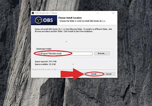cài đặt phần mềm OBS Studio 27.0