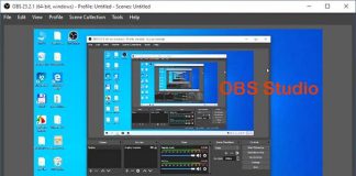 giao diện phần mềm OBS Studio 27.0