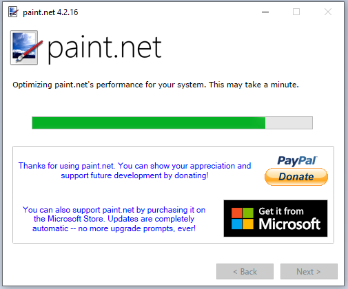 cài đặt phần mềm Paint NET