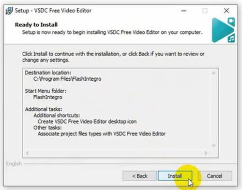 cài đặt VSDC Video Editor Pro 6.5