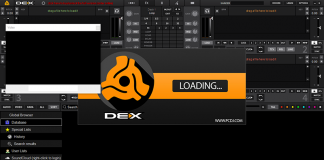 giao diện phần mềm PCDJ Dex Pro