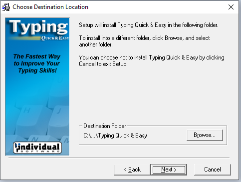 cài đặt phần mềm Typing Quick & Easy