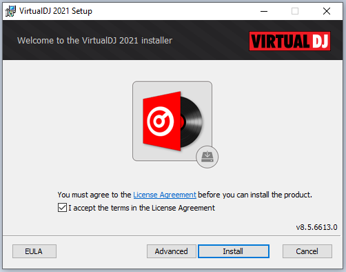 cài đặt phần mềm Virtual DJ 2021