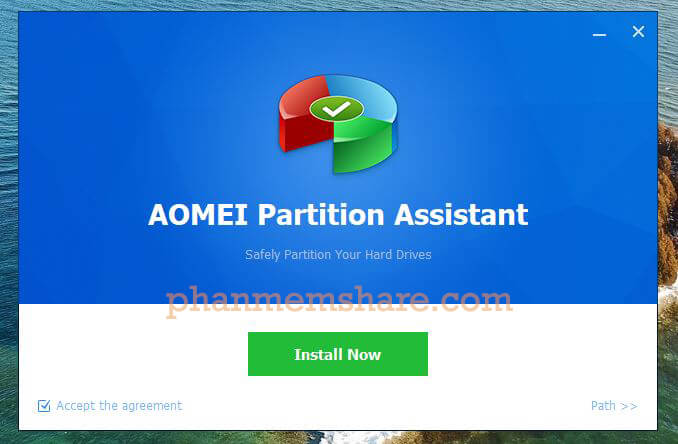 Tải AOMEI Partition Assistant Pro 9.12