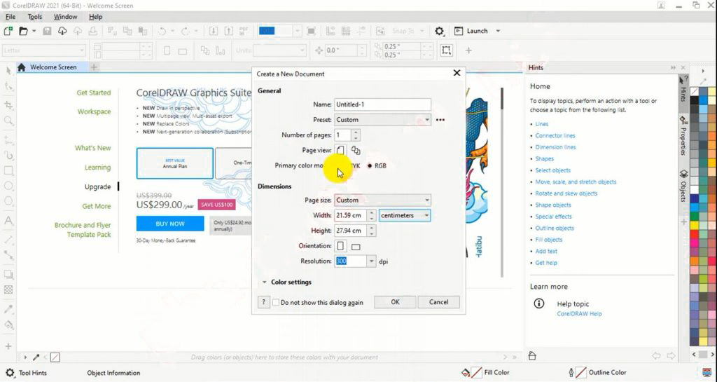 CorelDRAW Graphics Suite 2021